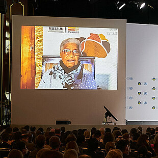 Photo of Ellen Johnson Sirleaf, WHS2022